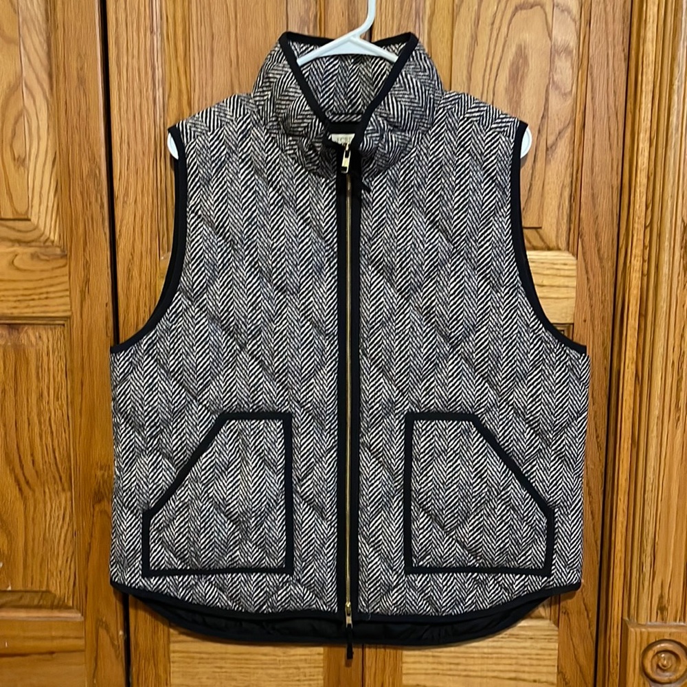 Size XL Women’s J. Crew Herringbone Vest